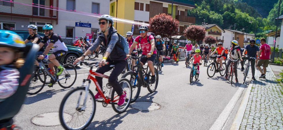 Dopo la pedalata rosa'', il Giro arriva nel Bellunese